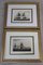 Antique Framed Naval Prints, Set of 2 1