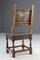 Portugese Walnut & Leather Chair, Image 6