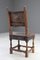 Portugese Walnut & Leather Chair, Image 10