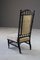 Antique Victorian Ebonised Occasional Chair, Image 7