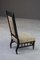 Antique Victorian Ebonised Occasional Chair, Image 8