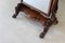 Espejo Cheval victoriano grande de caoba, Imagen 12