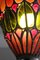 Antique Art Nouveau Style Stained Glass Wall Light, Image 5