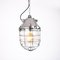 Polished Industrial Cage Light, Eastern Europe, 1960s, Image 1