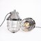 Polished Industrial Cage Light, Eastern Europe, 1960s 4