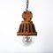 Vintage Industrial Flameproof Cast Pendant Light from Maxlume, 1940s 1