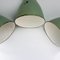 Duck Egg Enamel Shades with Vented Neck M from Thorlux, 1950s, Image 4