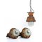 Rusted Explosionproof Industrial Pendant Light from Holophane, 1950s, Image 12