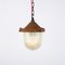 Reclaimed Rusted Prismatic Industrial Light Pendant V2, Image 1