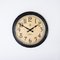 Reclaimed Painted Metal Factory Clock from ITR, 1920s 1