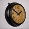 Horloge de Gare Industrielle Double Face en Métal de Smiths, 1930s 4
