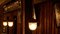 Lámpara colgante industrial oxidada con vidrio prismático, Imagen 9