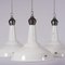 Industrial White Enamel Factory Light from Benjamin Electric, Image 5