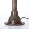 Antike Daisy Joint Machinist Lampe aus Messing von John Dugdill & Co 8