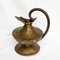 Mid-Century Brutalist French Iron and Brass Pitcher, 1950s, Image 6