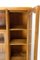 Art Deco French Walnut Vitrine Bookcase, 1930s 13