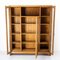 Art Deco French Walnut Vitrine Bookcase, 1930s 12