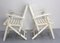 Wood Garden and Patio Chairs attributed to Dejou, 1960s, Set of 4 9
