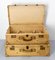 French Parchment Suit Case Trunks, 1930s, Set of 2, Image 3