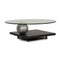 Rotatable Glass Coffee Table by Ronald Schmitt, Image 1