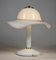 Lámpara de mesa con sombrero de cristal de Murano, años 80, Imagen 7