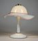 Lámpara de mesa con sombrero de cristal de Murano, años 80, Imagen 6