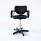 Swivel Office Chair in Chromed Steel and Skai, 1960s 2