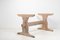 Northern Swedish Genuine Country Dining Trestle Table, Image 11