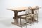 Northern Swedish Genuine Country Dining Trestle Table, Image 4