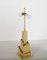 Mid-Century Italian Brass Table Lamp with Skyscraper Structure by Romeo Rega, 1970s, Image 12