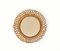 Mid-Century Rattan and Bamboo Round Wall Mirror, Italy, 1960s, Image 7
