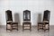 French Louis XIV Style Oak Chairs, 1920s, Set of 6 7