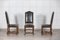 French Louis XIV Style Oak Chairs, 1920s, Set of 6, Image 6
