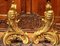 Alari da camino in stile Luigi XV in bronzo dorato, Francia, set di 2, Immagine 5