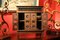 19th Century French Hand Carved Walnut 4-Doors Miniature Chest 9