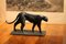 Art Deco Inspired Black Patinated Bronze Leopard Sculpture, 2020, Image 5