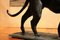 Art Deco inspirierte Leopardenskulptur aus schwarz patinierter Bronze, 2020 14