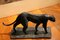 Art Deco Inspired Black Patinated Bronze Leopard Sculpture, 2020 4