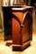 Gothic Revival Carved Walnut Pulpit or Bar Counter Arches and Columns Shape 9