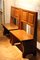 Vintage Italian Modern High Back Bench in Wood, 1950s, Image 2