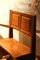 Vintage Italian Modern High Back Bench in Wood, 1950s, Image 14