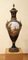 Handbemalte Napoleon III Royal Vasen mit Deckel aus Bronze & Bronze Griffen, 2er Set 7