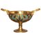 Französische Tazza Tasse aus vergoldeter Bronze & Cloisonnè Emaille, 19. Jh. Von F. Barbedienne 1