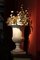 Antique Italian Neoclassical Carrara Marble Urn Vases on Pedestals, 18th Century, Set of 2 9