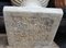 Antique Italian Neoclassical Carrara Marble Urn Vases on Pedestals, 18th Century, Set of 2, Image 17