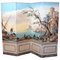 Paravento, tempera su tela, inizio XX secolo, Francia, con vista sul mare, Immagine 1