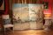 Early 20th Century French Tempera on Canvas Folding Screen with Seascape View 3