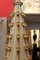 19th Century French Gothic Revival Hand Carved, Lacquered, Parcel Giltwood Spire 8
