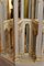19th Century French Gothic Revival Hand Carved, Lacquered, Parcel Giltwood Spire, Image 6