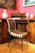Chaises et Tabourets de Jardin Pliants Art Nouveau Peints à la Main en Fer, Italie, Set de 4 10